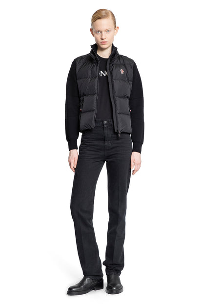 MONCLER GRENOBLE WOMAN BLACK JACKETS