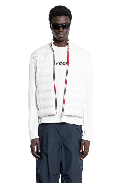 MONCLER MAN WHITE JACKETS