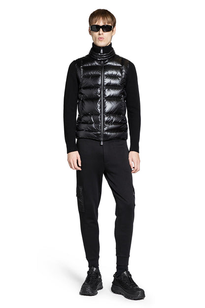 Padded Wool Zip-Up Cardigan