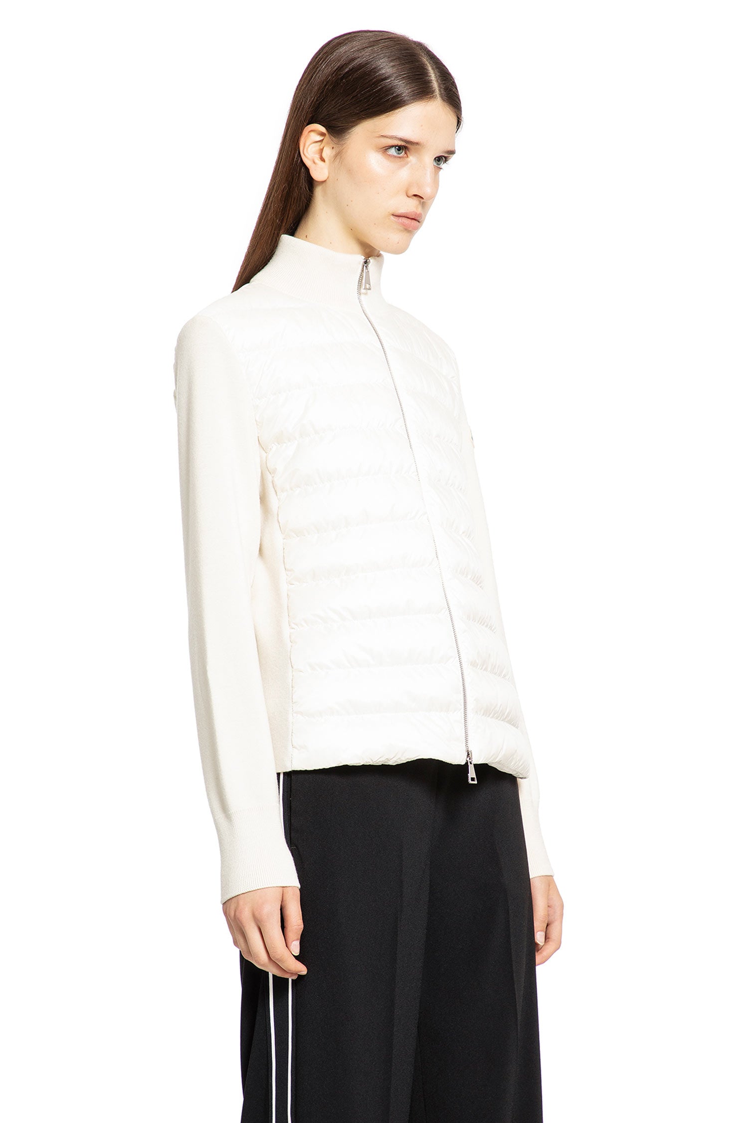 MONCLER WOMAN WHITE JACKETS