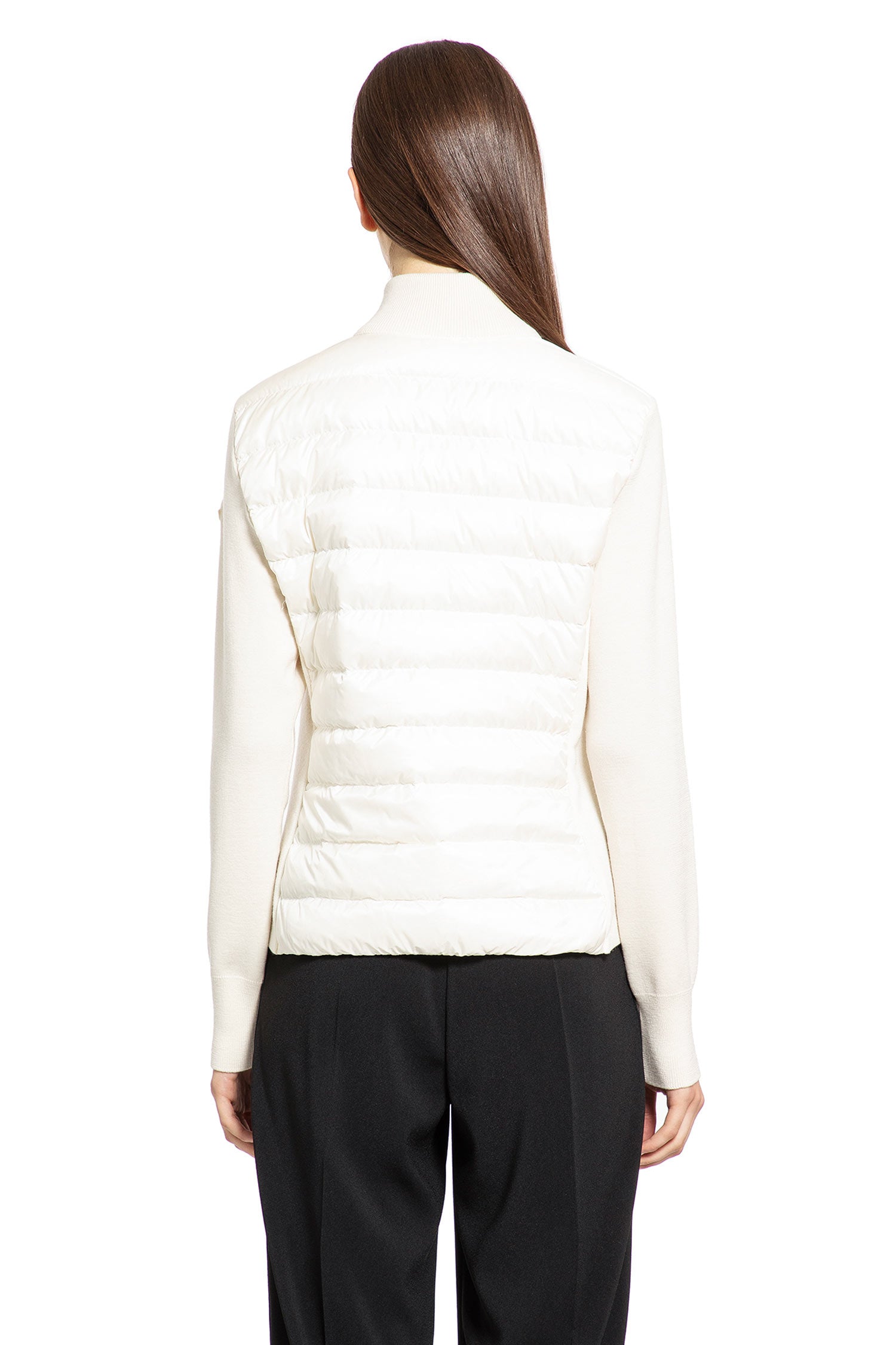 MONCLER WOMAN WHITE KNITWEAR