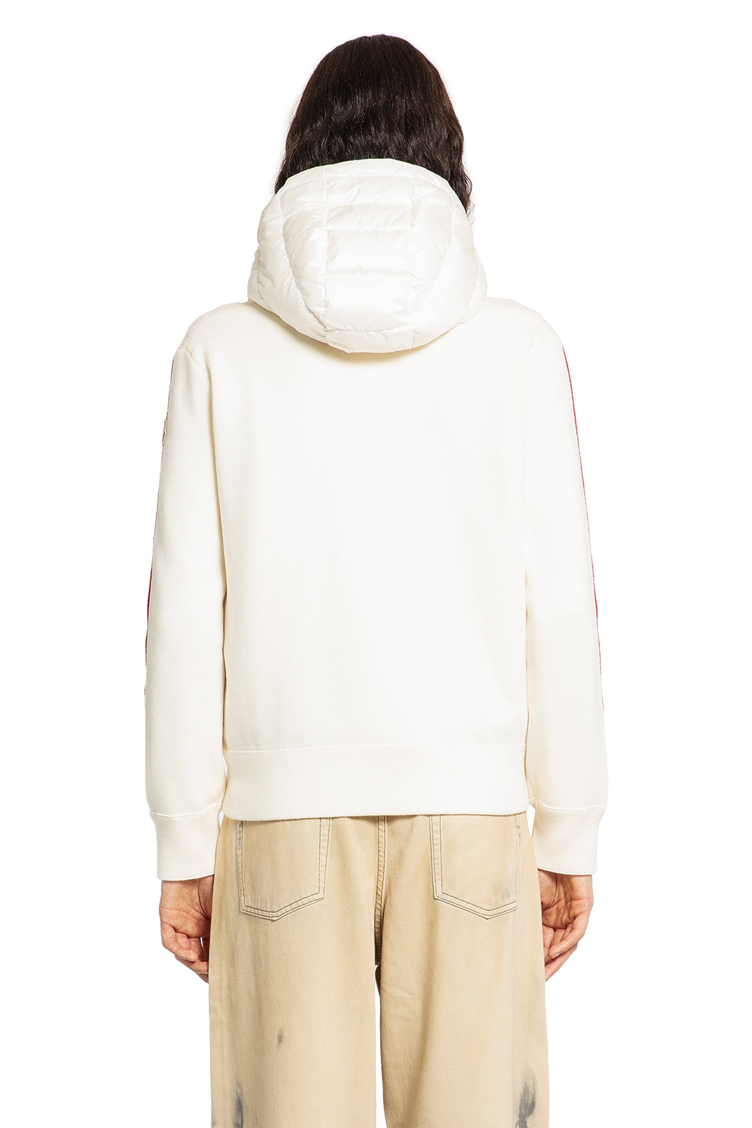 MONCLER MAN WHITE KNITWEAR