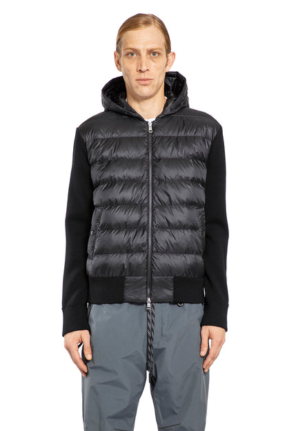 MONCLER MAN BLACK KNITWEAR