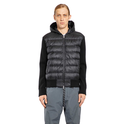 MONCLER MAN BLACK KNITWEAR