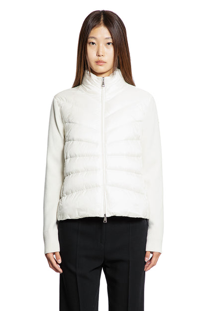 Padded Cardigan in Wool