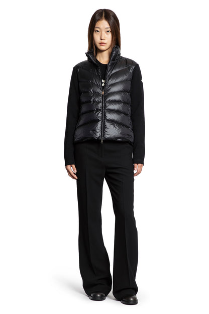Padded Cardigan in Wool