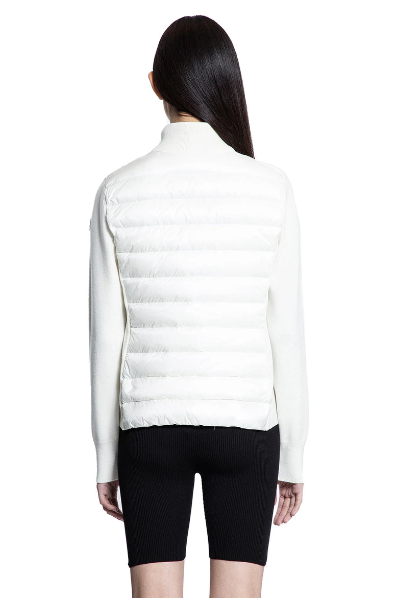 MONCLER MONCLER WOMAN WHITE KNITWEAR woman