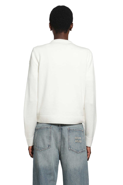 Wool Padded Zip-Up Cardigan