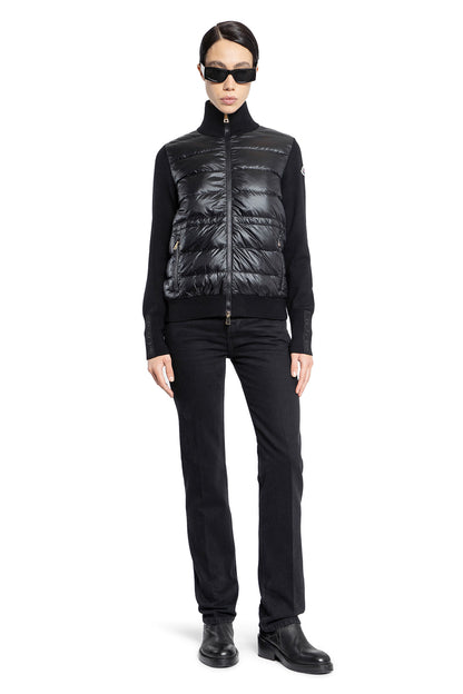 MONCLER WOMAN BLACK KNITWEAR