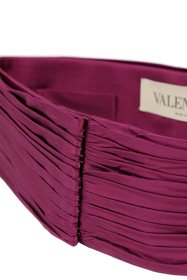 VALENTINO GARAVANI Cady Satin Belt woman