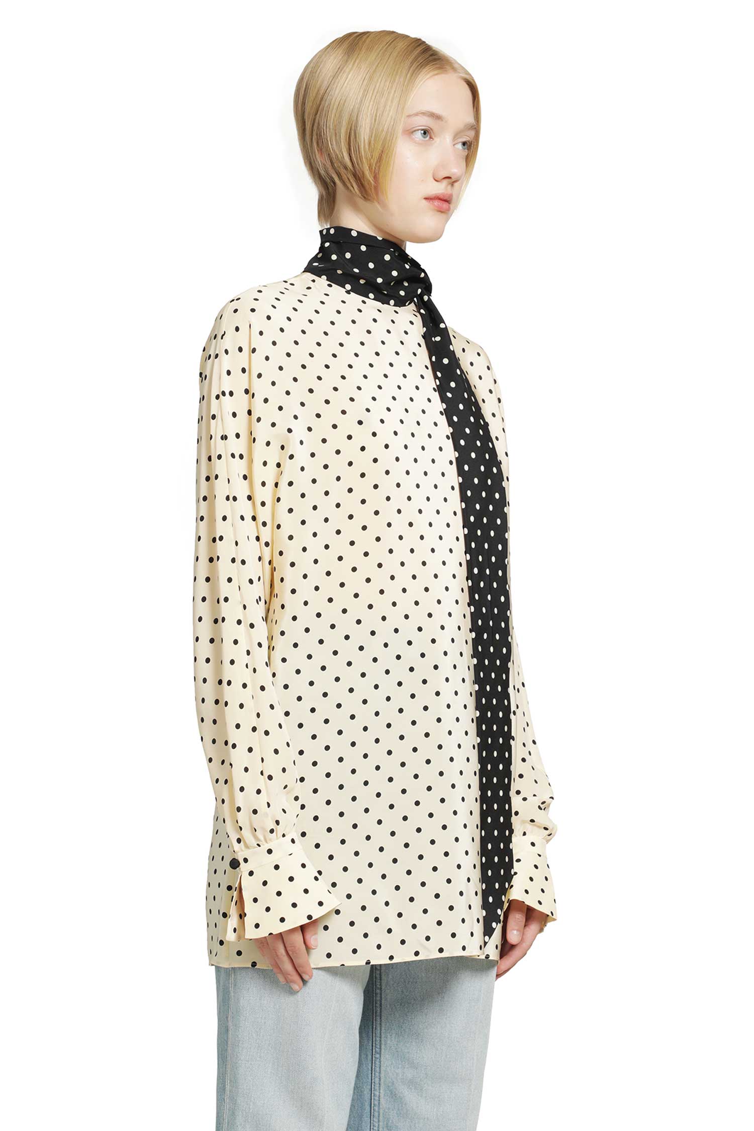 VALENTINO Polka dot blouse woman