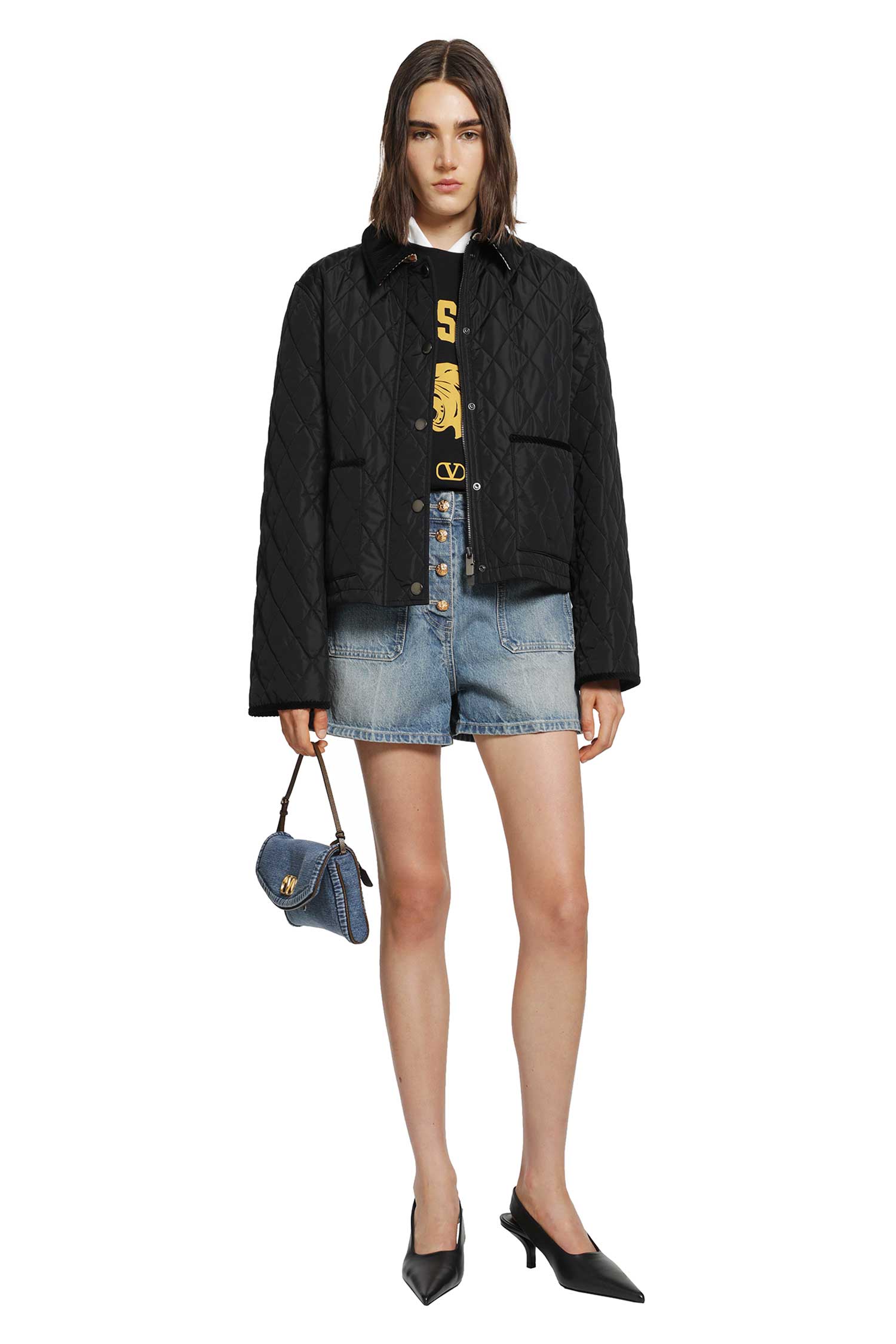 VALENTINO Denim Shorts woman