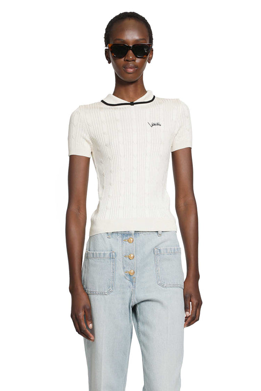 Cotton-blend Top