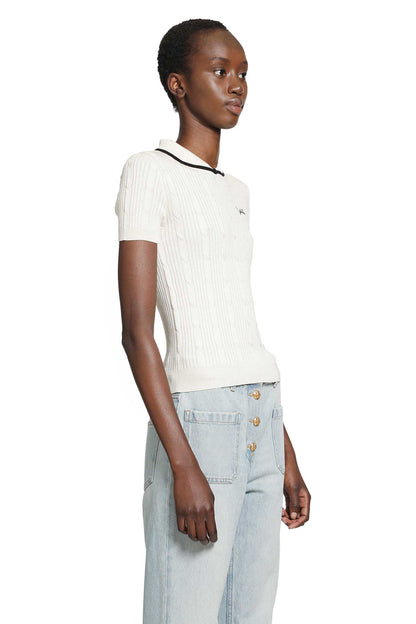 Cotton-blend Top