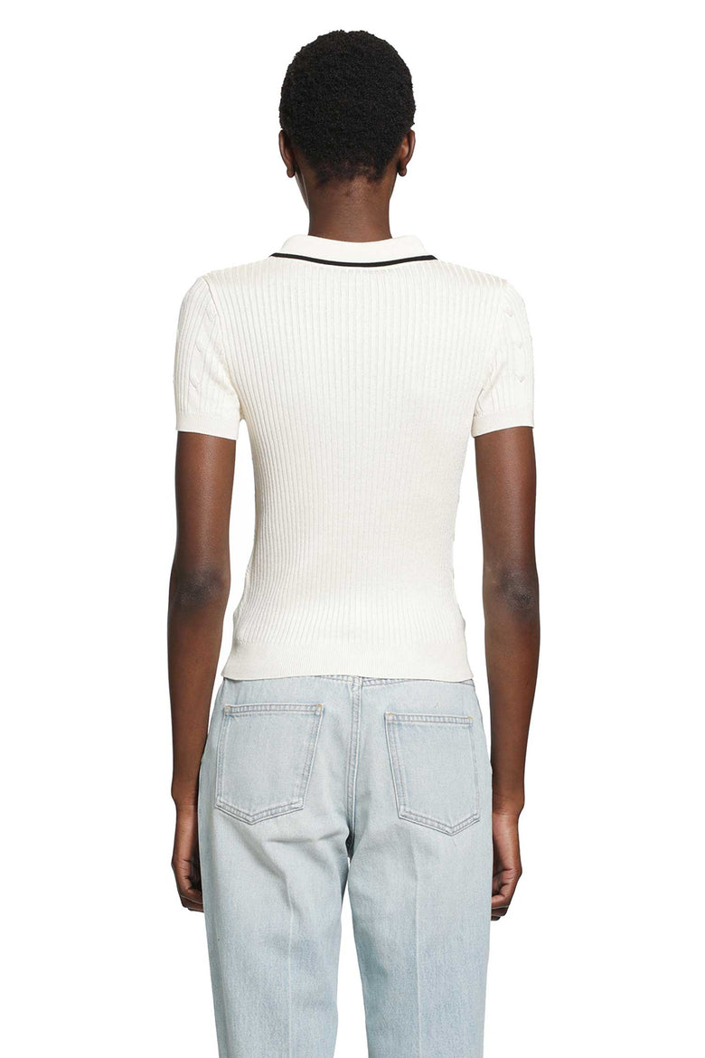 VALENTINO Cotton-blend Top woman