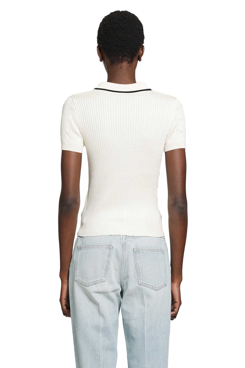 VALENTINO Cotton-blend Top woman