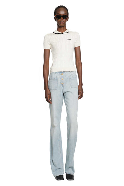 Cotton-blend Top
