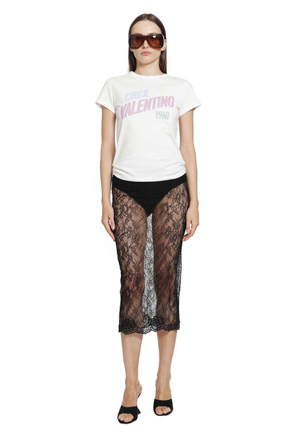 Lace Midi Skirt