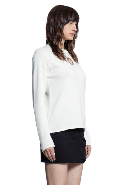 MONCLER GENIUS WOMAN WHITE KNITWEAR