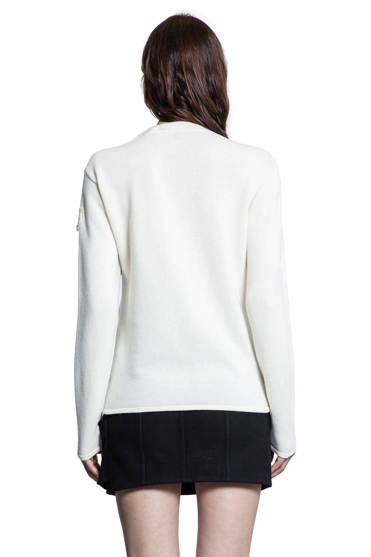 MONCLER GENIUS WOMAN WHITE KNITWEAR