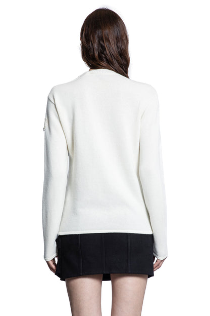 MONCLER GENIUS WOMAN WHITE KNITWEAR