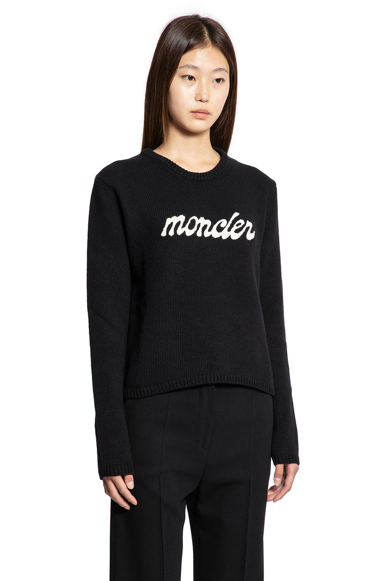 Embroidered Sweater in Wool and Cashmere