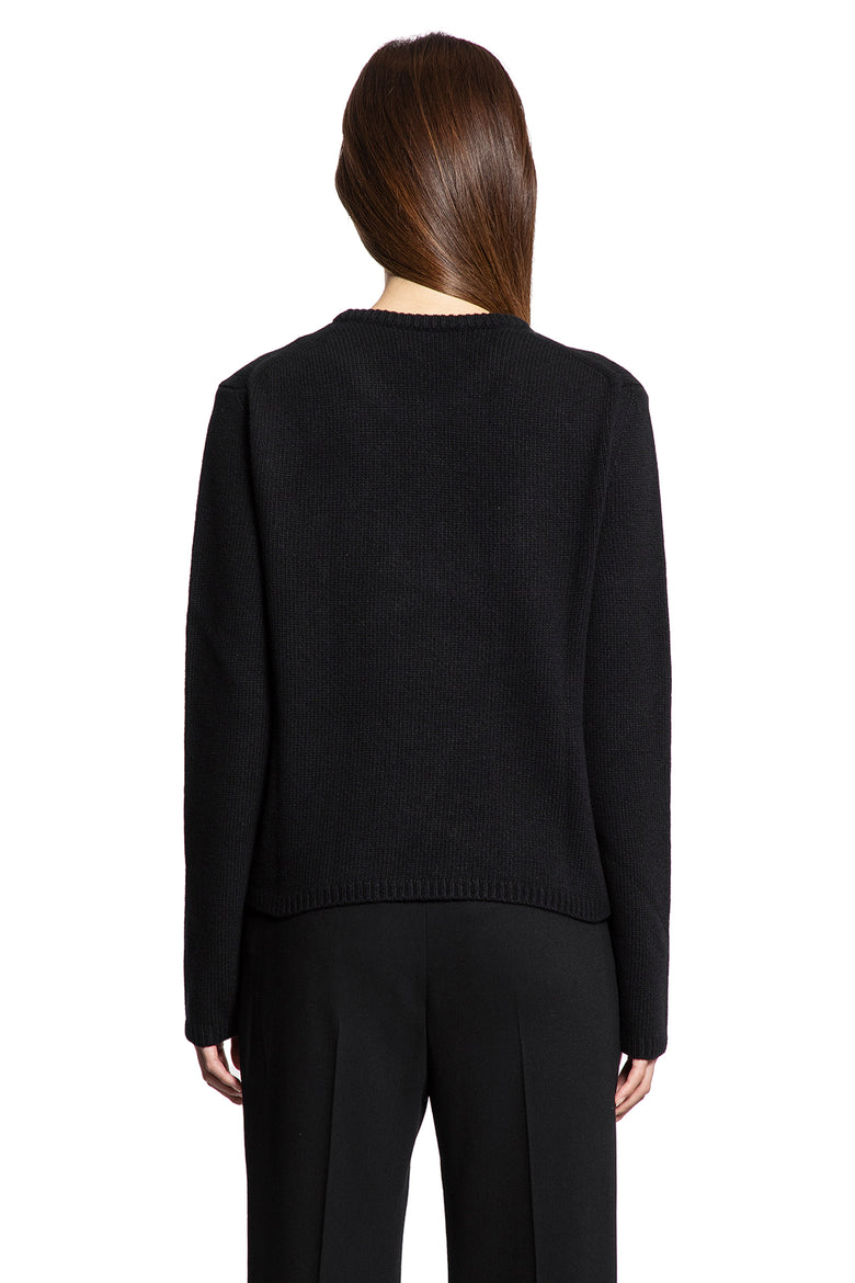 Embroidered Sweater in Wool and Cashmere