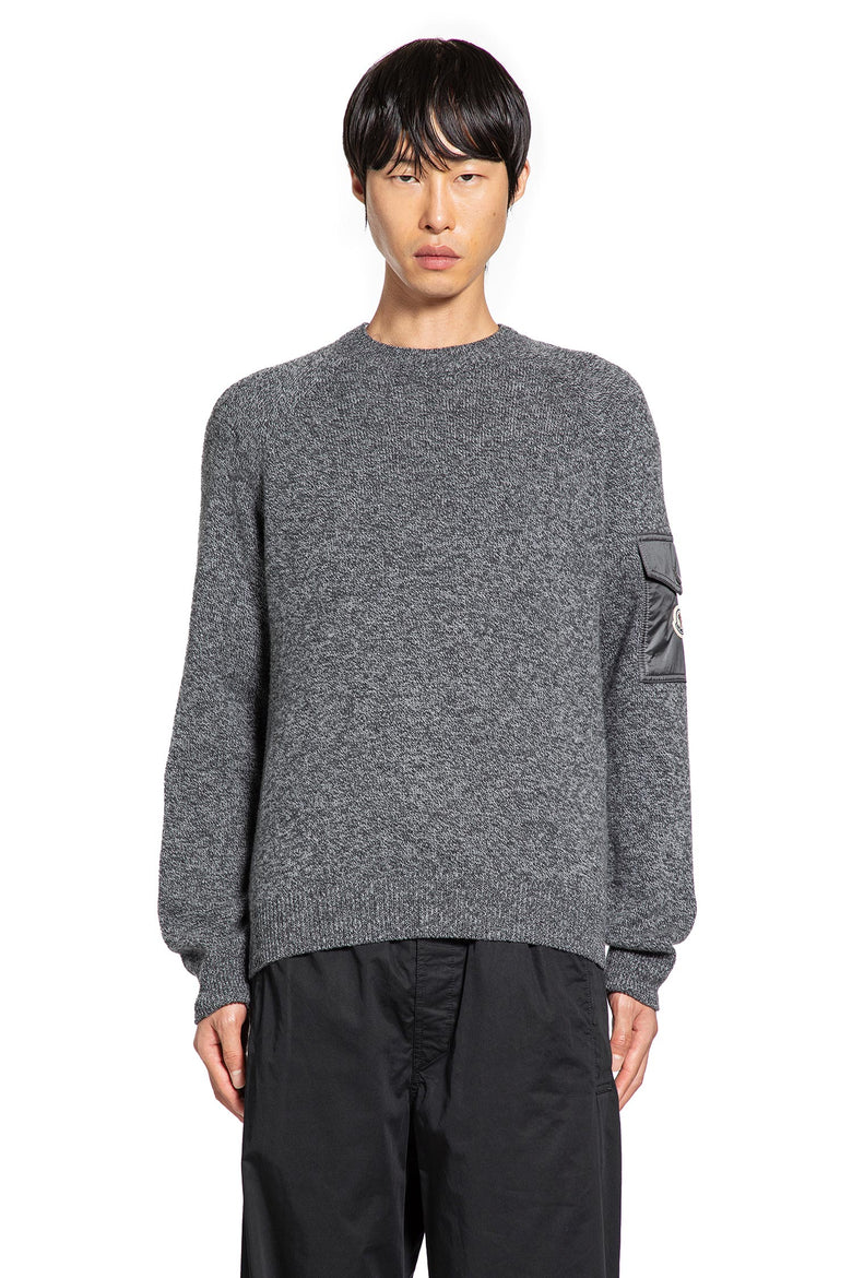 Mouliné Wool and Cashmere Sweater