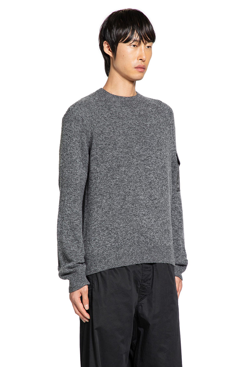 Mouliné Wool and Cashmere Sweater
