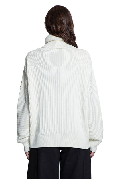 MONCLER GENIUS WOMAN WHITE KNITWEAR