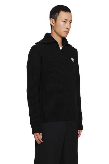 Logo Rib Turtleneck Sweater