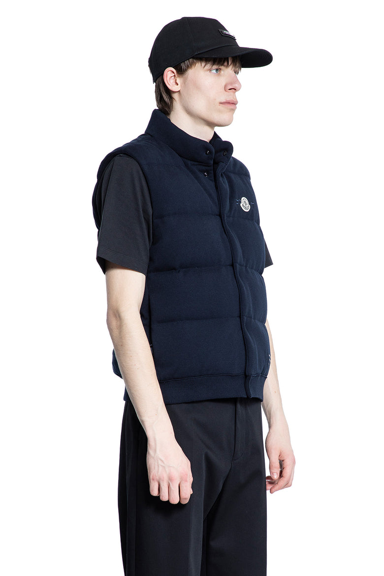 MONCLER GENIUS MAN BLUE VESTS