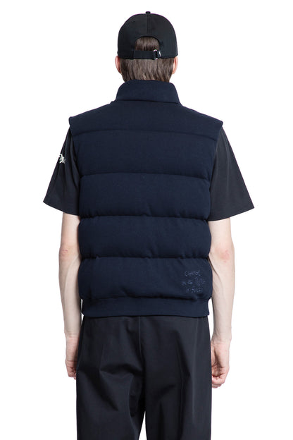 MONCLER GENIUS MAN BLUE VESTS