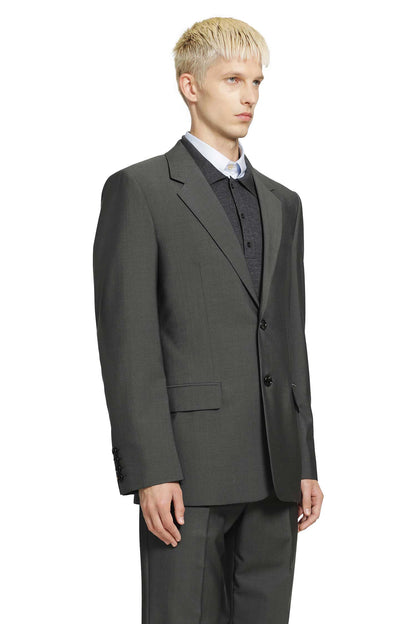Single-Breasted Wool Jacket