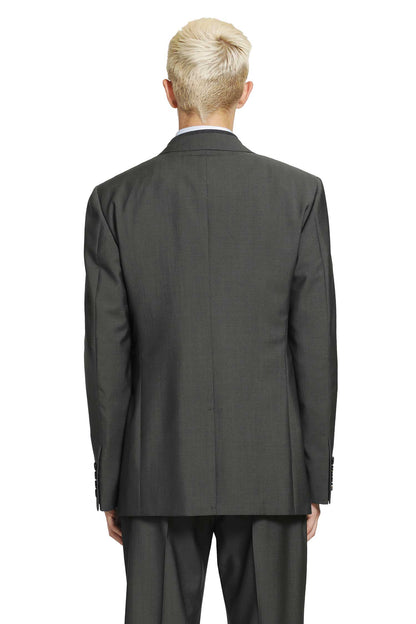 Single-Breasted Wool Jacket