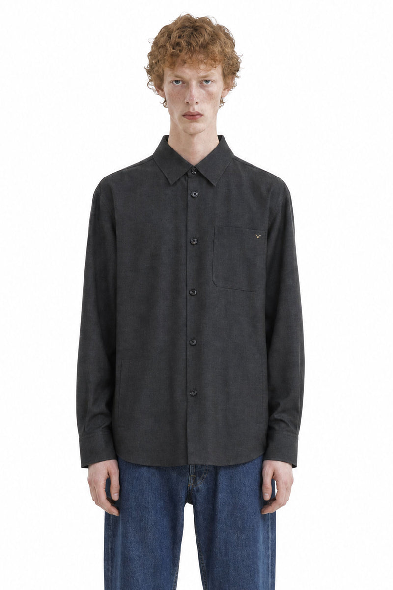 VALENTINO VGold Nylon Gabardine Jacket man