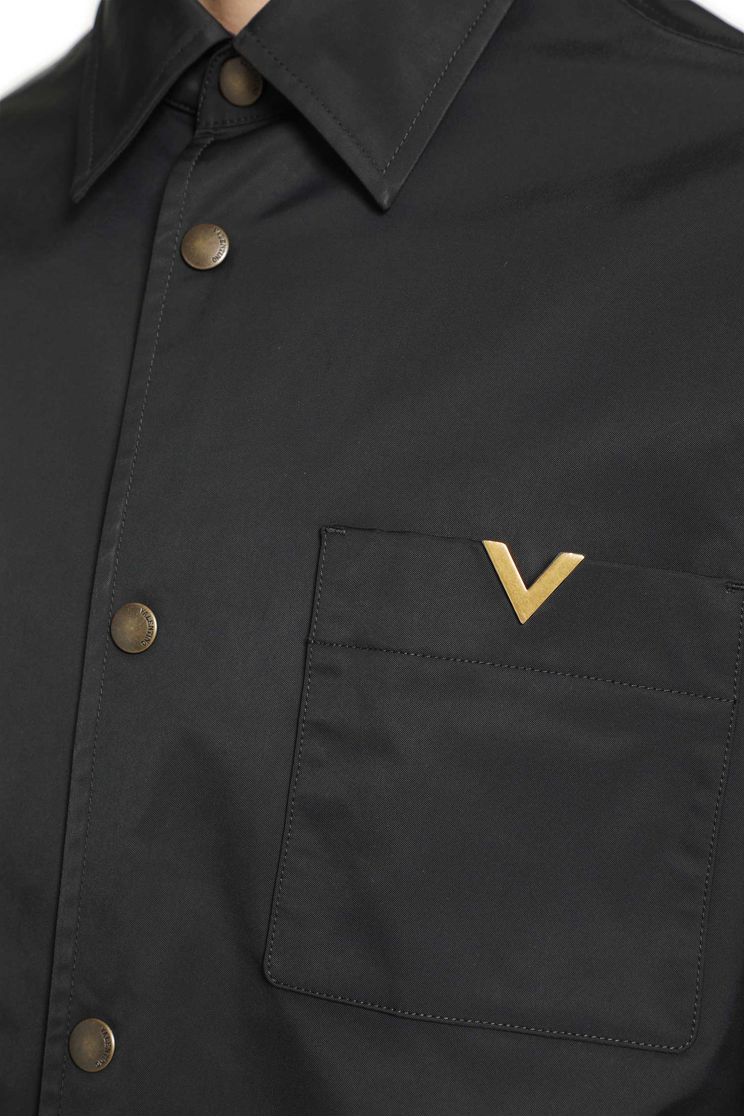 VALENTINO VGold Nylon Shirt Jacket man