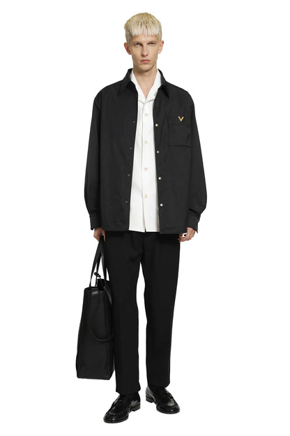 VGold Nylon Shirt Jacket