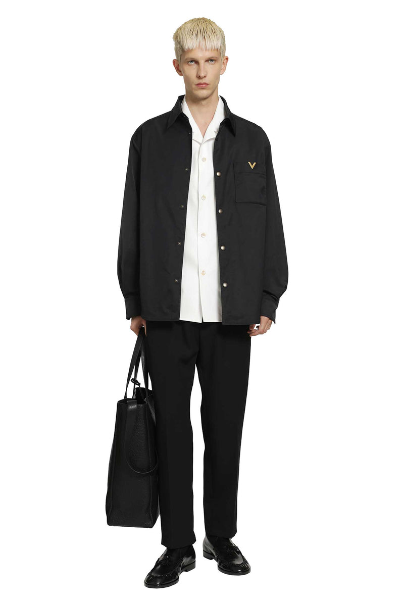 VALENTINO VGold Nylon Shirt Jacket man
