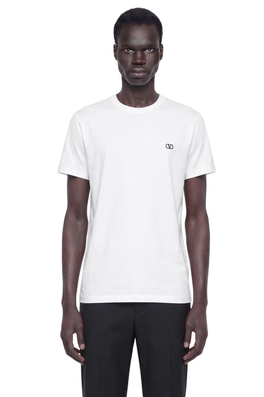 VLogo Cotton T-Shirt