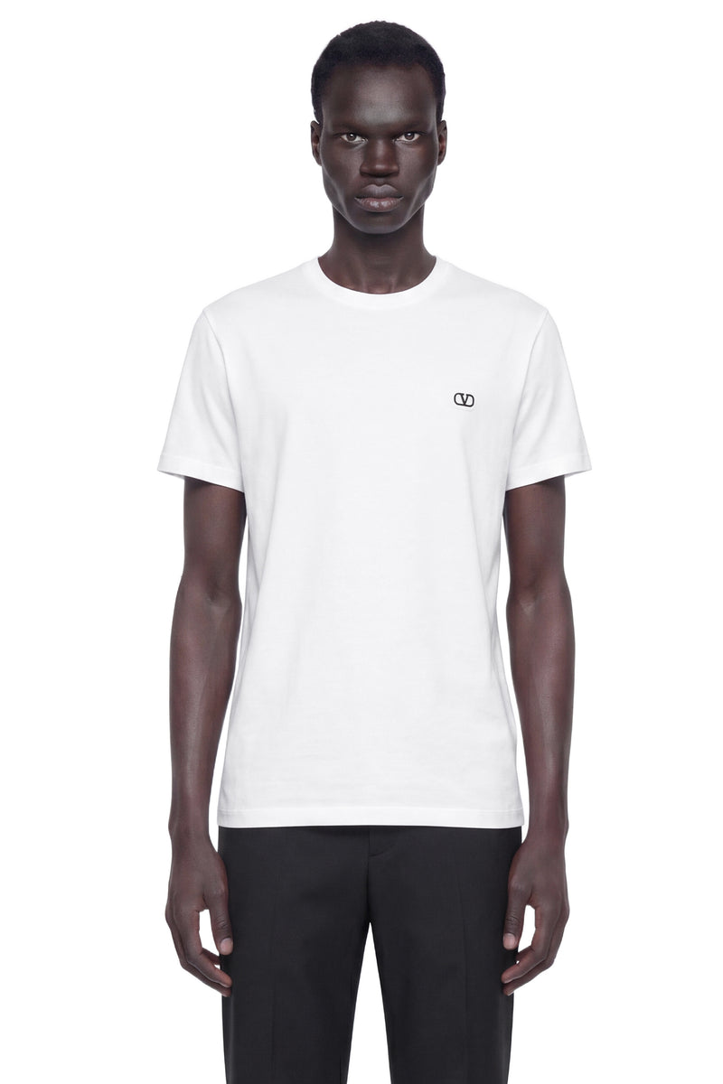 VALENTINO VLogo Cotton T-Shirt man
