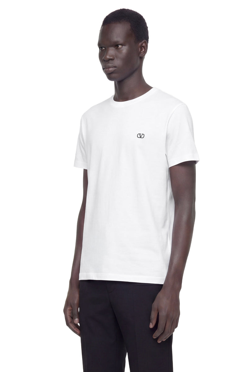 VALENTINO VLogo Cotton T-Shirt man