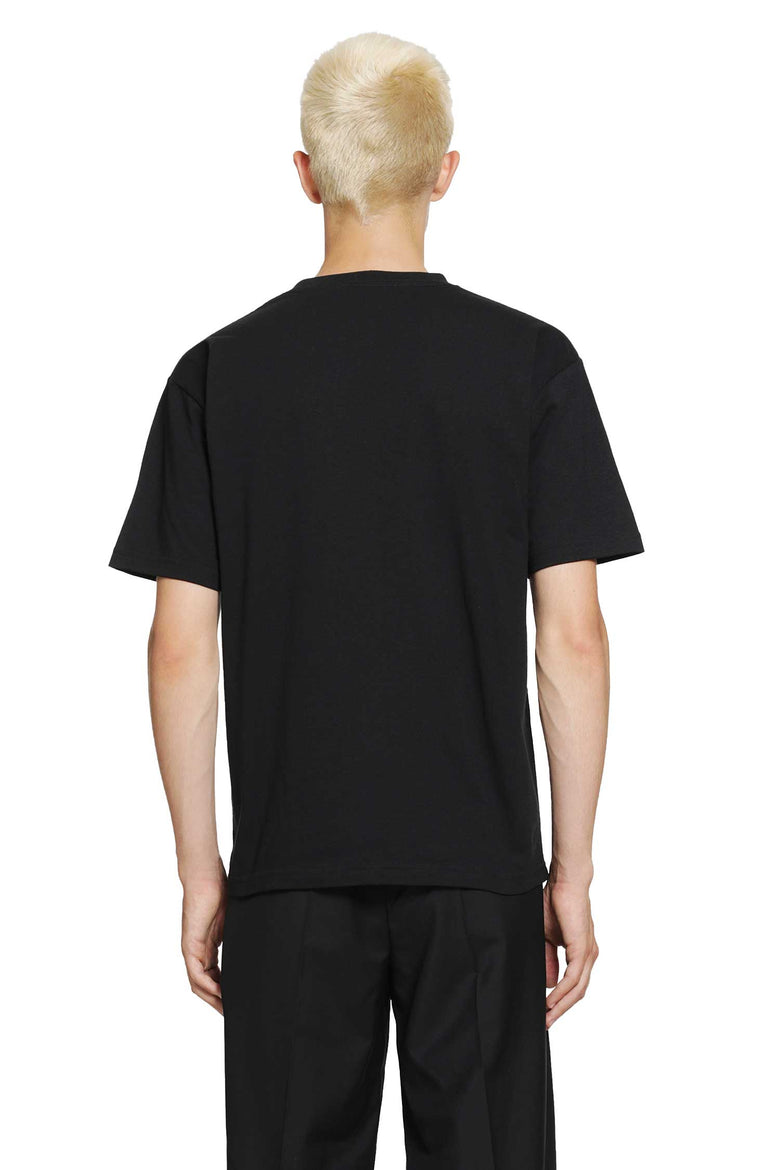 VALENTINO Cotton T-Shirt with Panther Print man