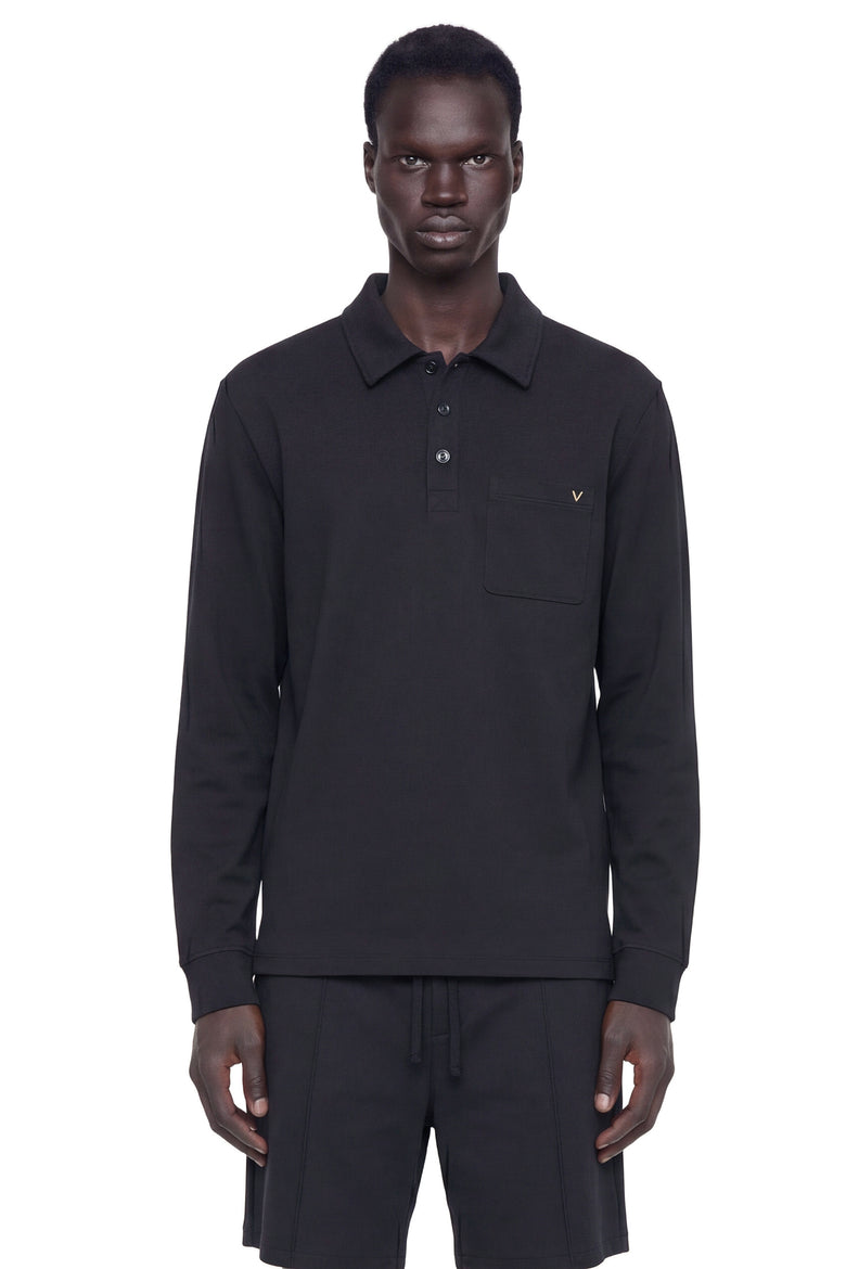 
              VALENTINO Jersey Pocket Polo Shirt man
            