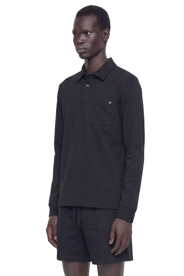 
              VALENTINO Jersey Pocket Polo Shirt man
            