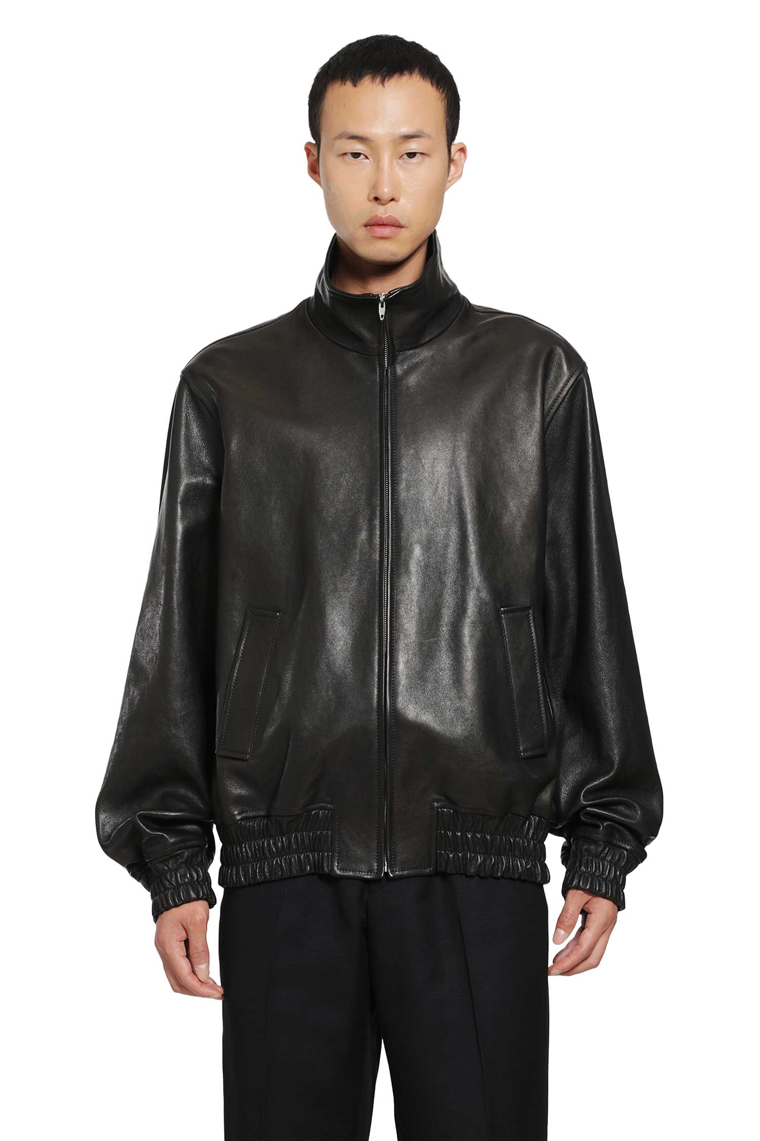 VALENTINO Leather Jacket man