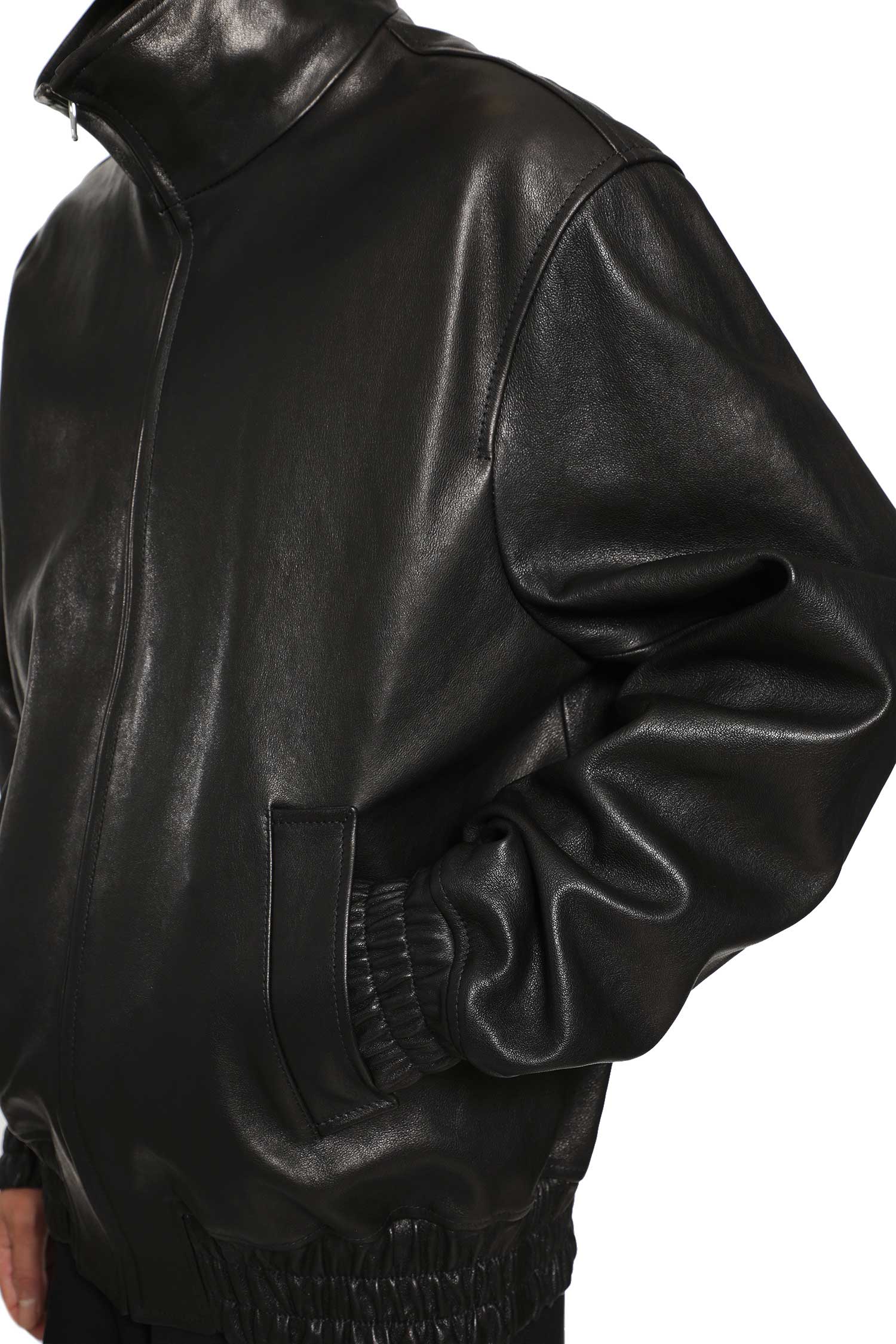 VALENTINO Leather Jacket man