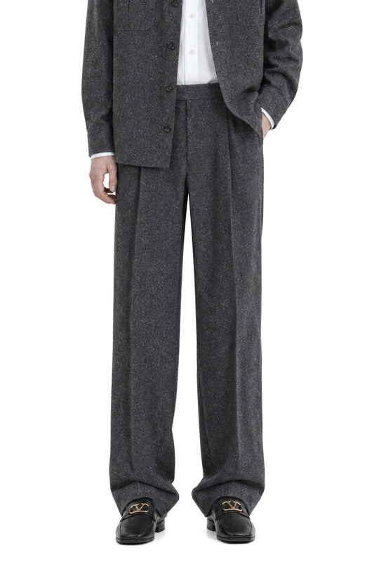 Boutonné Wool Trousers