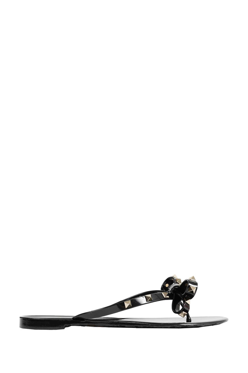 VALENTINO GARAVANI Rockstud Rubber Slippers woman