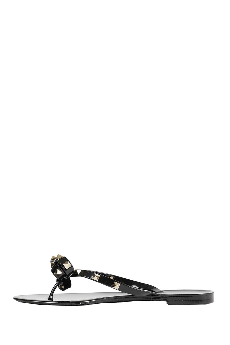 VALENTINO GARAVANI Rockstud Rubber Slippers woman